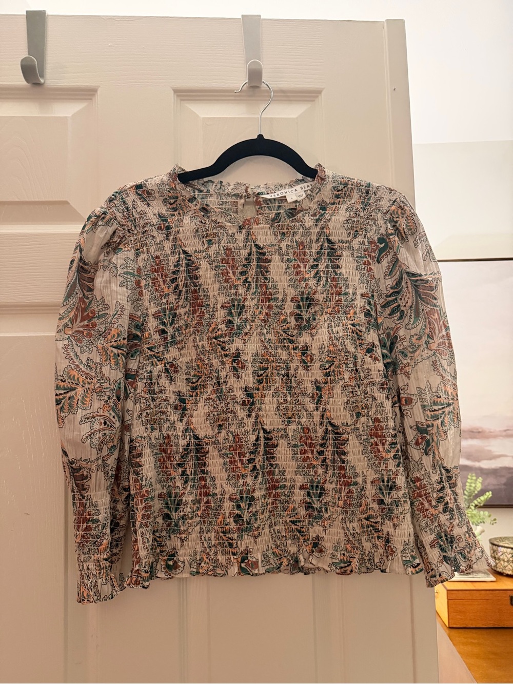 Veronica Beard Floral Blouse